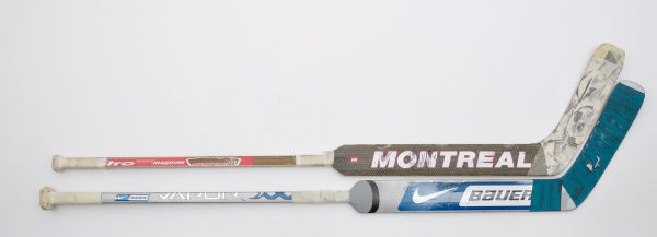 Dany Heatleys Early-2000s Atlanta Trashers Signed TPS Response Game-Used Rookie Era Stick