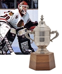 Ed Belfours 1991-92 Chicago Black Hawks Clarence Campbell Bowl Championship Trophy (11")