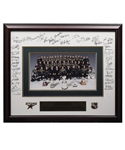 Ed Belfours 1998-99 Stanley Cup Champions Dallas Stars Limited-Edition #20/200 Team-Signed Framed Display