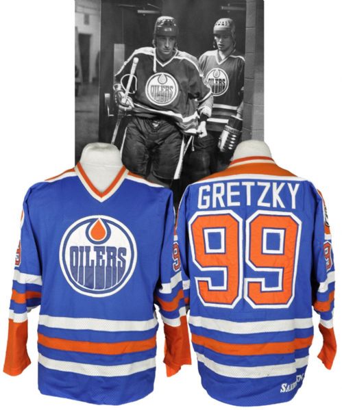Wayne Gretzkys 1981-82 Edmonton Oilers Game-Worn Jersey with LOAs