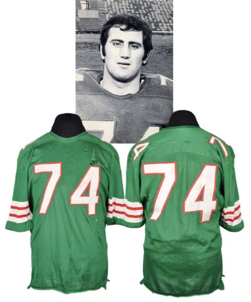 Peter Dalla Rivas 1970 Montreal Alouettes Game-Worn Grey Cup Jersey from His Collection with LOA