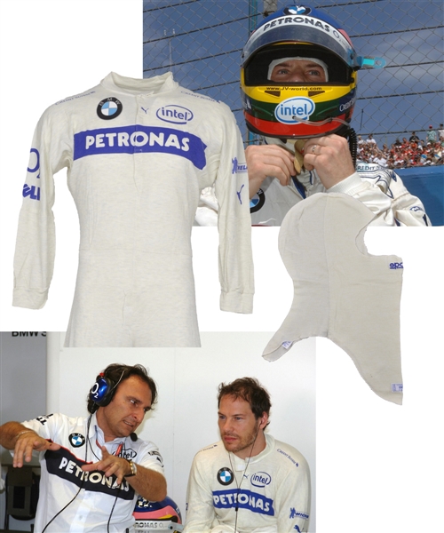 Jacques Villeneuve’s 2006 BMW Sauber F1 Team Nomex Collection