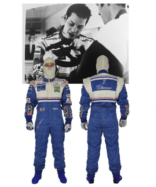 Jacques Villeneuve’s 1997 F1 Rothmans Williams Renault Race Suit <br>- Championship Season!