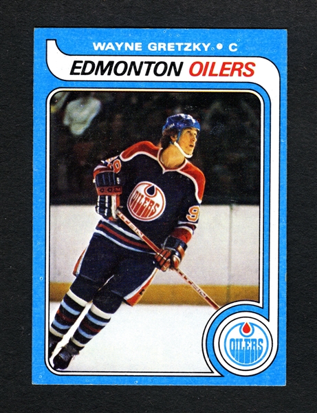 1979-80 Topps Hockey Card #18 HOFer Wayne Gretzky RC