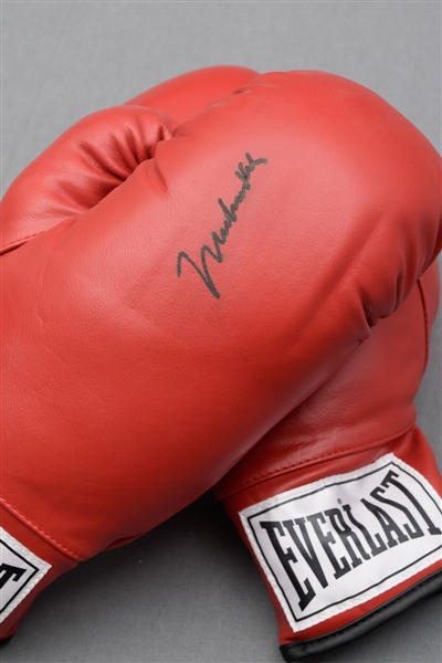 Muhammad Ali Signed Everlast Boxing Glove with Steiner COA
