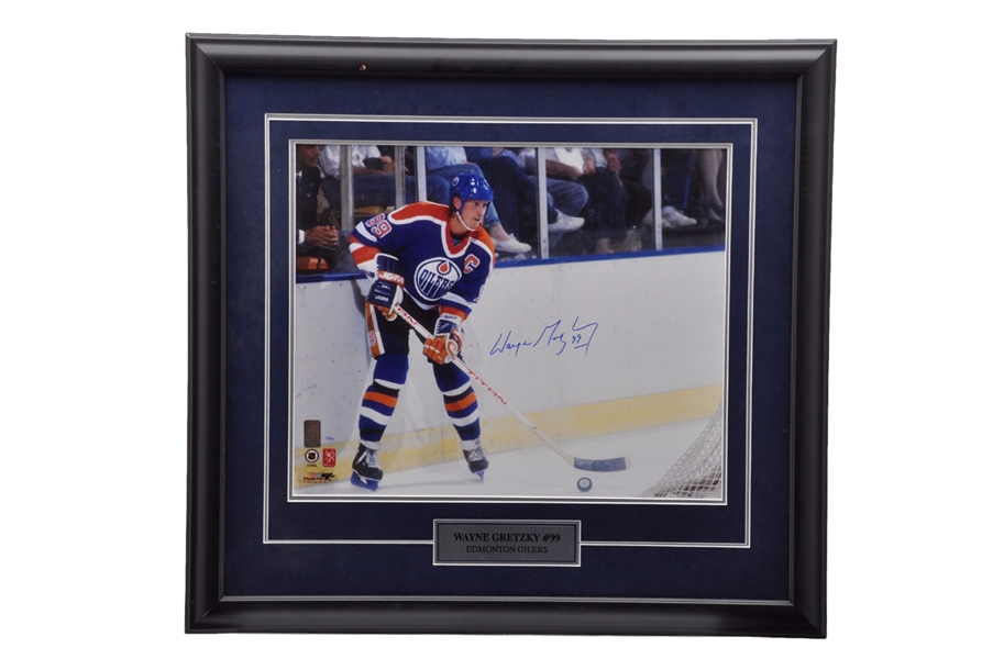 Wayne Gretzky Signed Edmonton Oilers "The Office" Limited-Edition Framed Photo #1/99 with WGA COA (27" x 29")