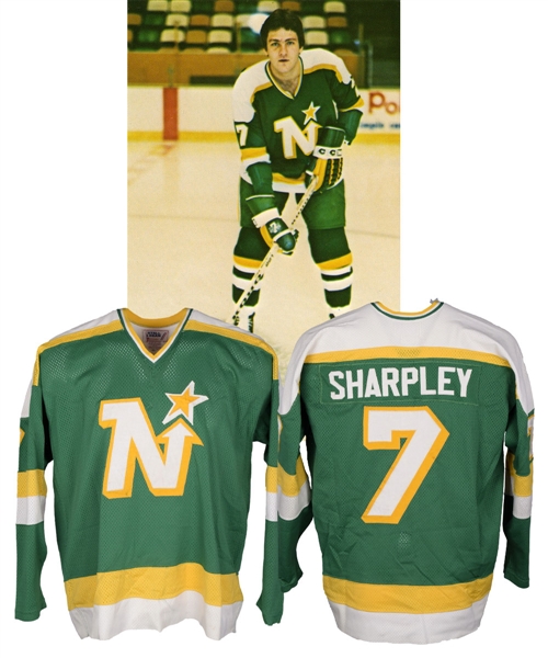 Glen Sharpleys 1979-80 Minnesota North Stars Game-Worn Jersey
