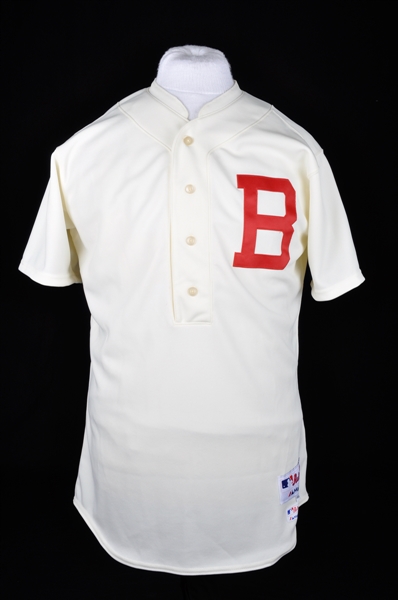 David Hales 2014 Atlanta Braves Turn Back the Clock Night "1914 Boston Braves" Game-Worn Jersey and Pants - MLB Authenticated