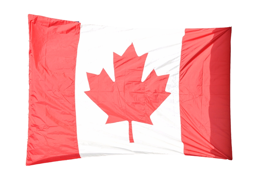 Canadian Flag from the Boston Garden (120" x 180")