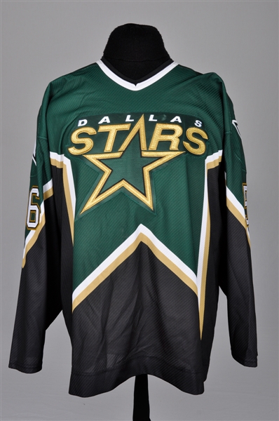 Sergei Zubovs 2003-04 Dallas Stars Game-Worn Jersey with LOA