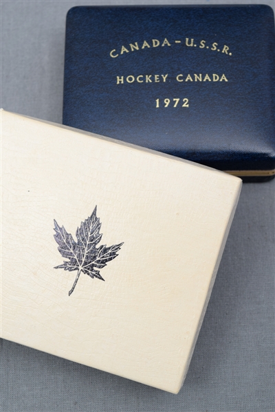 1972 Canada-Russia Series Commemorative Silver Coin in Original Case and Box