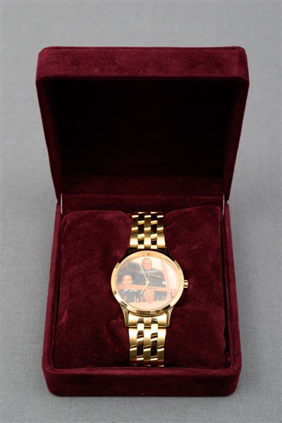 Guy Lafleurs "Montreal Classic" Richard, Beliveau and Lafleur Limited-Edition Watch with His Signed LOA