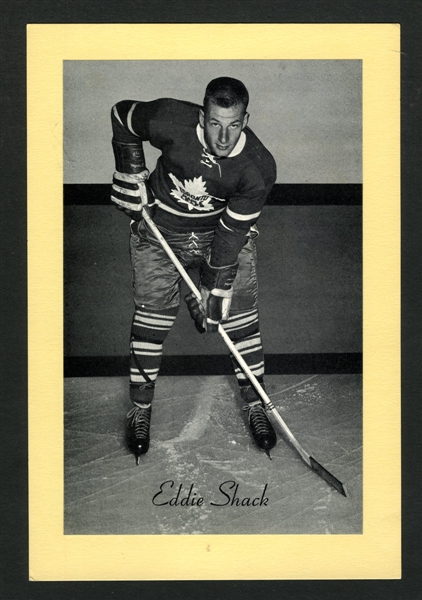 Eddie Shack (Light Background) Toronto Maple Leafs Bee Hive Group 2 Photo (1945-64)