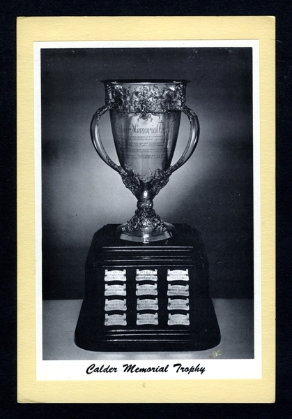 Calder Memorial Trophy (4 White Borders) Bee Hive Group 2 Photo (1945-64)