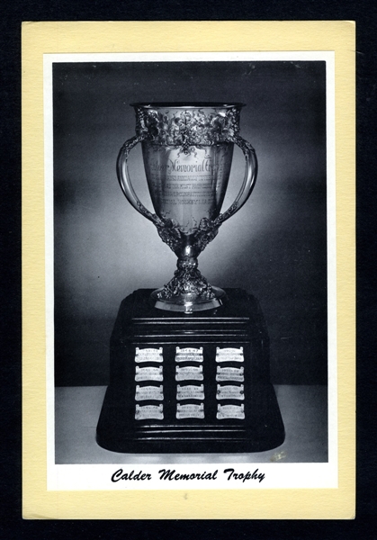 Calder Memorial Trophy (4 White Borders) Bee Hive Group 2 Photo (1945-64)
