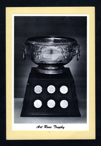 Art Ross Trophy (4 White Borders) Bee Hive Group 2 Photo (1945-64)
