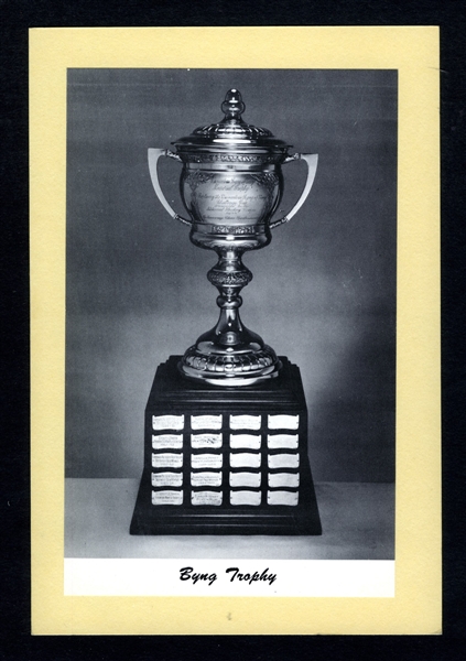 NHL Trophy Collection of 8 (Bottom White Border) Bee Hive Group 2 Photos (1945-64)