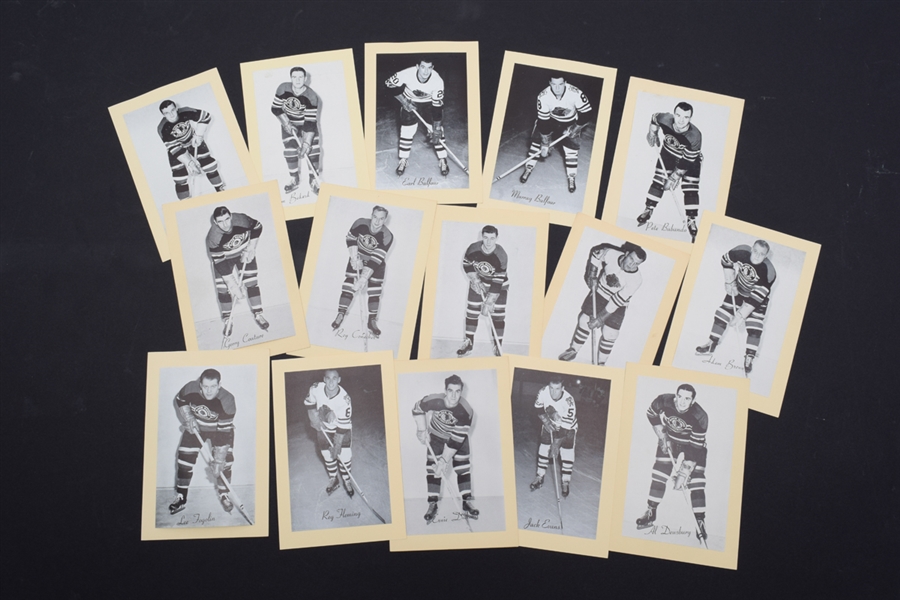 Chicago Black Hawks Bee Hive Group 2 Photo (1945-64) Collection of 72