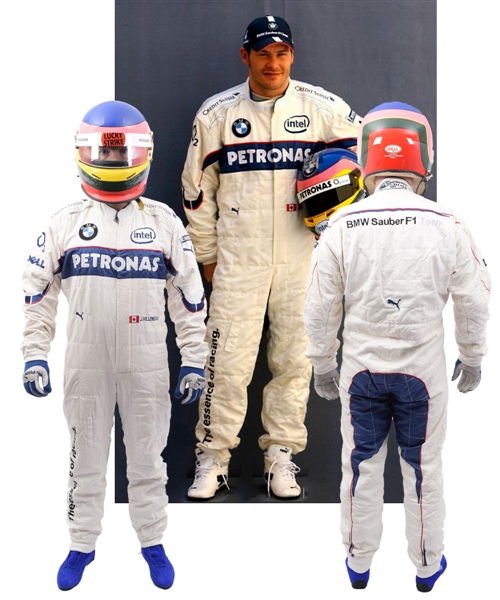 Jacques Villeneuves 2006 BMW Sauber F1 Team Race-Worn Suit
