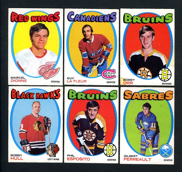 1971-72 O-Pee-Chee Hockey Complete 264-Card Set