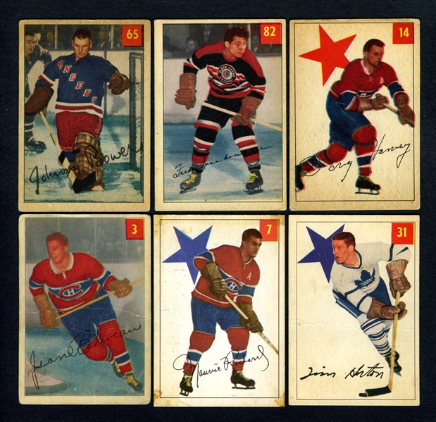 1954-55 Parkhurst Hockey Starter Set (82/100)