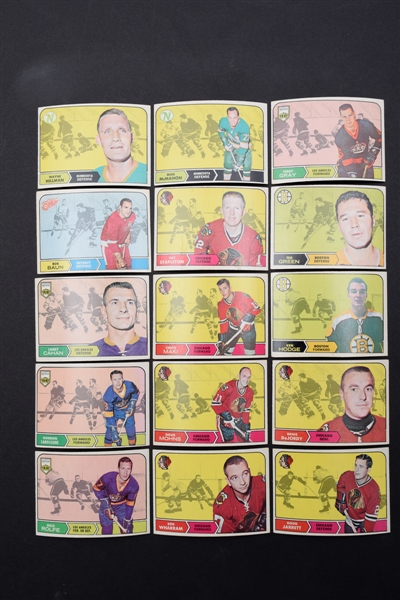 1968-69 O-Pee-Chee / Topps 132-Card Mixed Complete Set