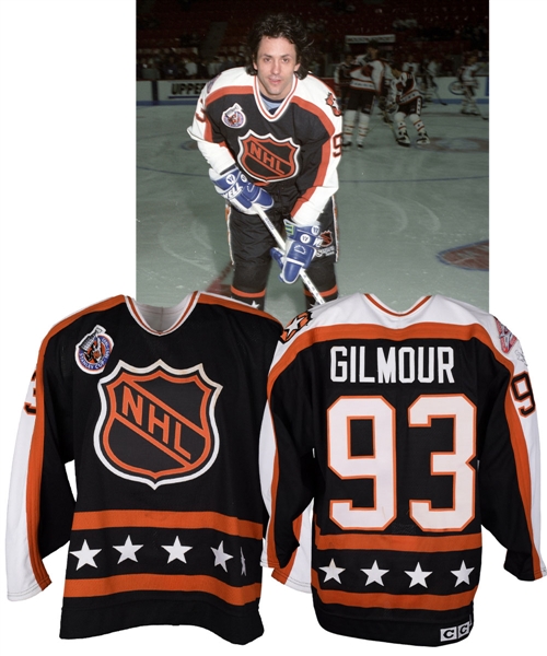 Doug Gilmours 1993 NHL All-Star Game Campbell Conference Signed Game-Worn Jersey