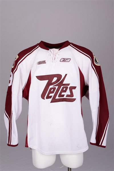 Zach Kassians 2009-10 OHL Peterborough Petes Game-Worn Jersey