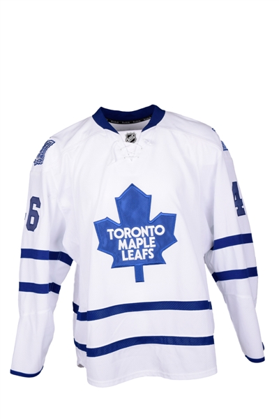 Roman Polaks 2014-15 Toronto Maple Leafs Game-Worn Jersey with Team COA 