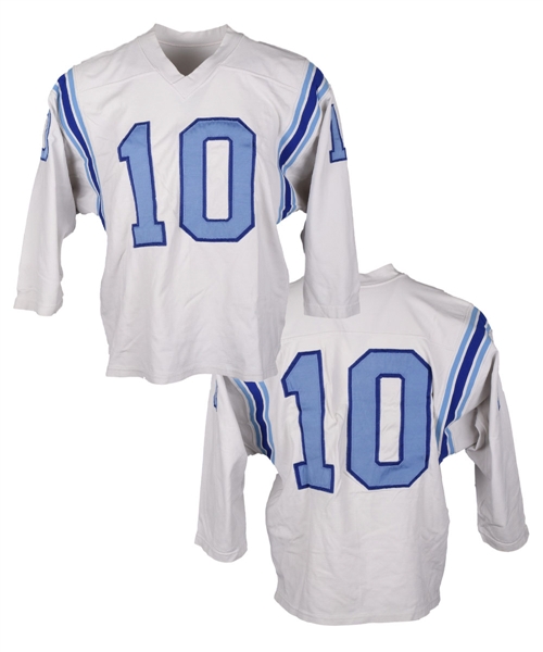 Toronto Argonauts Mid-to-Late-1960s Game-Worn Jersey Attributed to Mike Wicklum