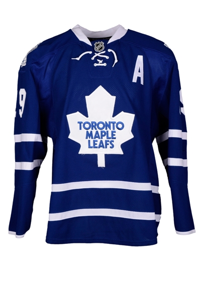 Joffrey Lupuls 2014-15 Toronto Maple Leafs Game-Worn Jersey with Team COA 