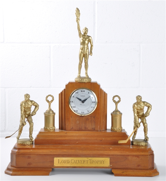 Massive 1950s Lord Calvert Hockey Trophy (23")
