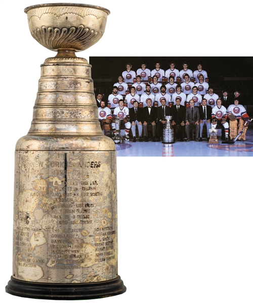 Clark Gillies’ 1981-82 New York Islanders Stanley Cup Championship Trophy from His Personal Collection with LOA (13")