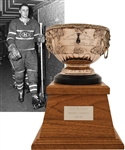 Jean Beliveaus 1955-56 Montreal Canadiens Art Ross Trophy from His Personal Collection with His Signed LOA (12")