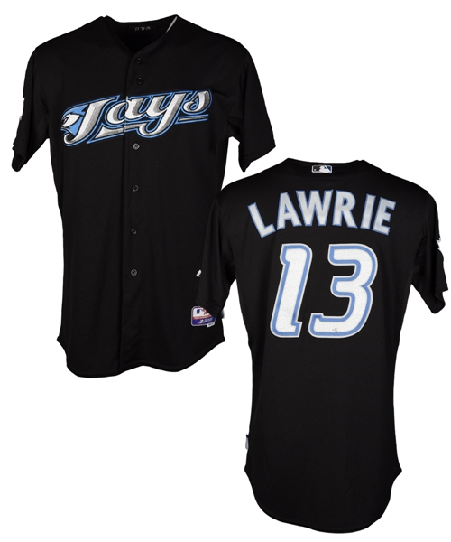 Brett Lawries 2011 Toronto Blue Jays Game-Worn Rookie Season Jersey - MLB Authenticated!