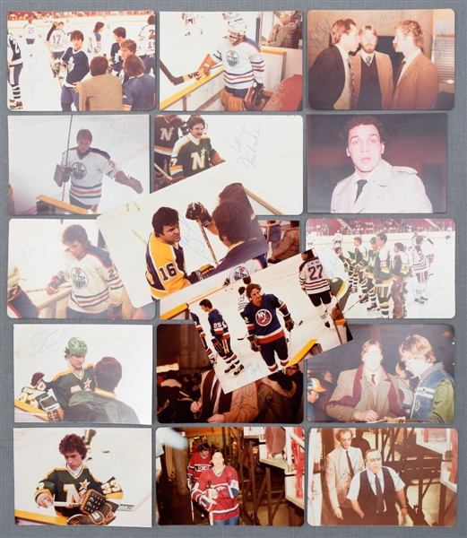 Vintage 1970s/1980s WHA and NHL Photo Collection of 850+ Including 235 Signed Photos