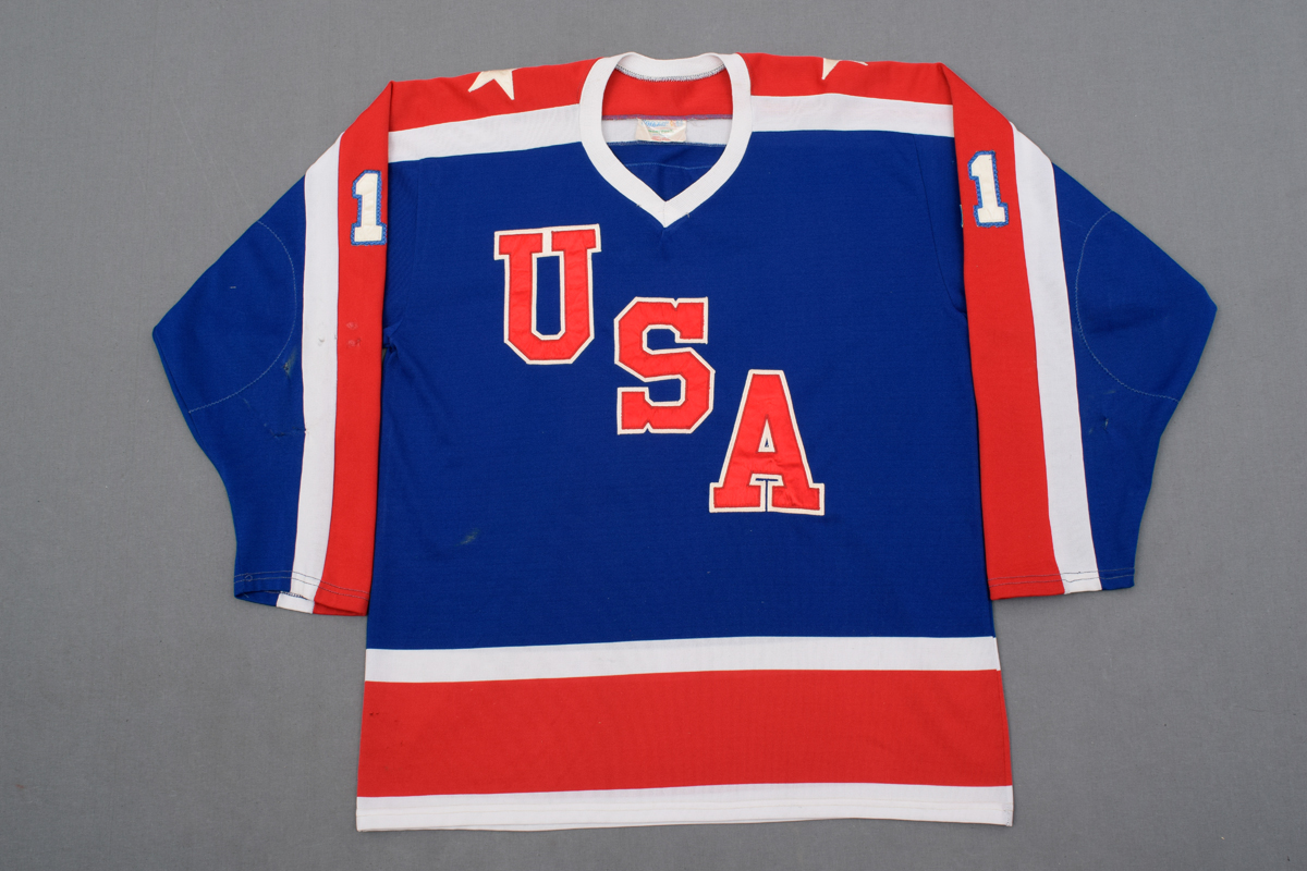Lot Detail - Alan Hangsleben's 1981 Canada Cup Team USA Game-Worn Pre ...