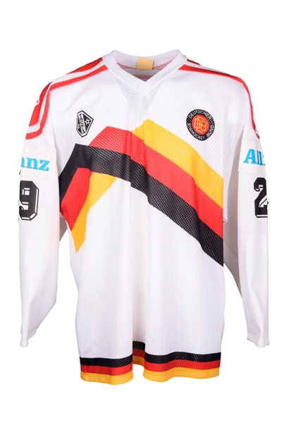 Andreas Brockmanns Early-1990s German National Team Game-Worn Jersey