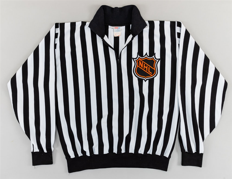 Vintage 1990s NHL Linesmans #64 Game-Worn Jersey 