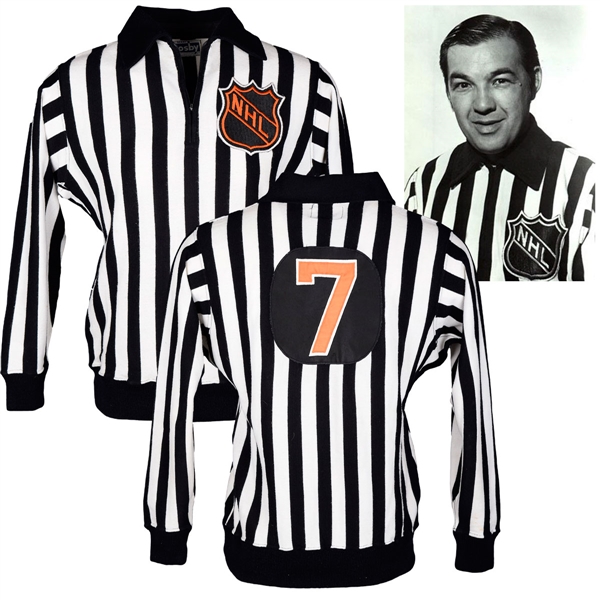 Matt Pavelichs 1970s NHL Linesman Game-Worn Jersey with LOA