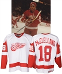 Kevin McClellands 1990-91 Detroit Red Wings Game-Worn Jersey