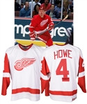 Mark Howes 1993-94 Detroit Red Wings Game-Worn Jersey - Nice Game Wear!