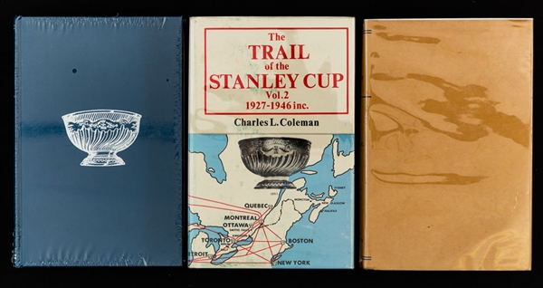 "The Trail to the Stanley Cup" Three-Volume Book Set