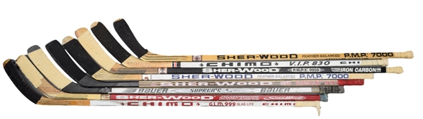 Montreal Canadiens 1992-93 Stanley Cup Champions Game-Used Stick Collection of 8