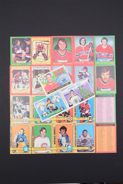 1971-72 to 1989-90 O-Pee-Chee Hockey Set and Near Set Collection of 12