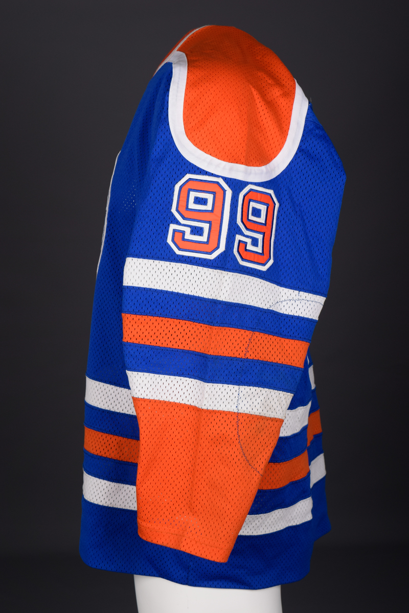 Lot Detail - Wayne Gretzky 1981-82 Edmonton Oilers Sandow Game Jersey ...