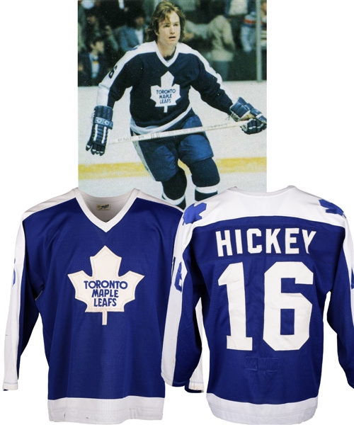 Pat Hickeys 1979-80 Toronto Maple Leafs Game-Worn Jersey