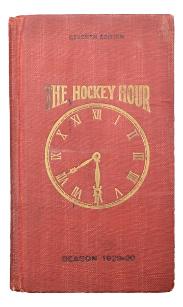 1929-30 "The Hockey Hour" Hockey Guide - With All 45 Images Used for the 1910-11 Sweet Caporal Postcard Set!