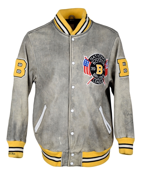 Boston Bruins 1939-40 Mitchell and Ness Leather Jacket