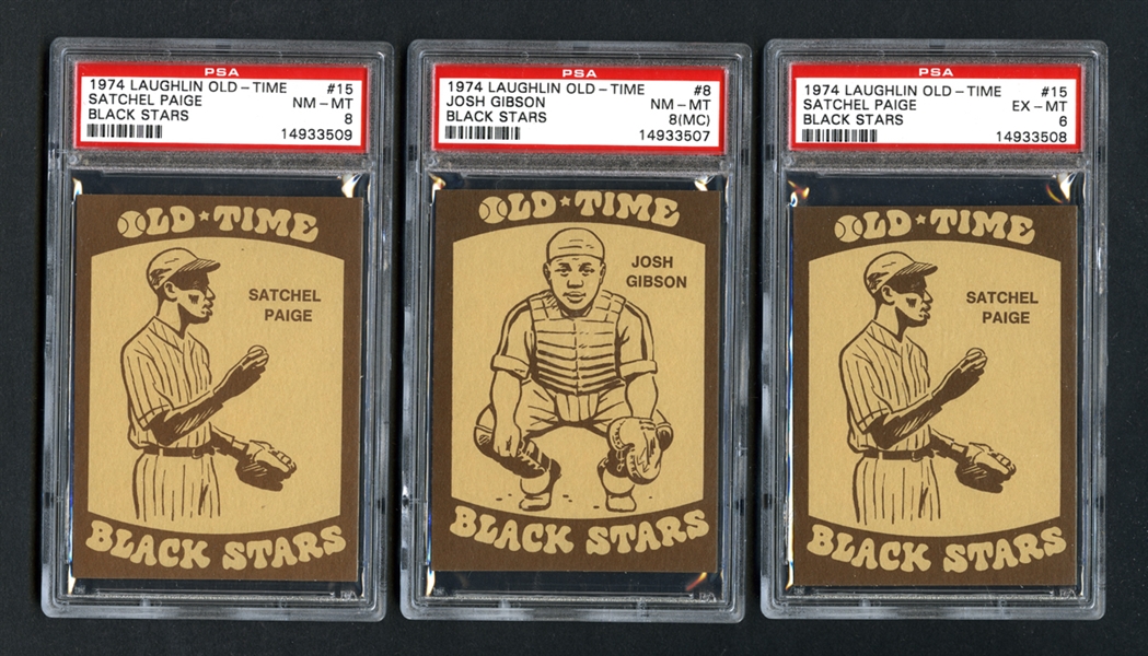1974 Black Stars & 1980-83 Pacific Legends PSA Graded Card Collection of 18